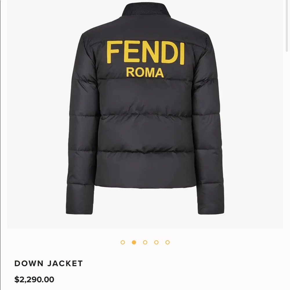Fendi reversible down jacket NWT - image 14